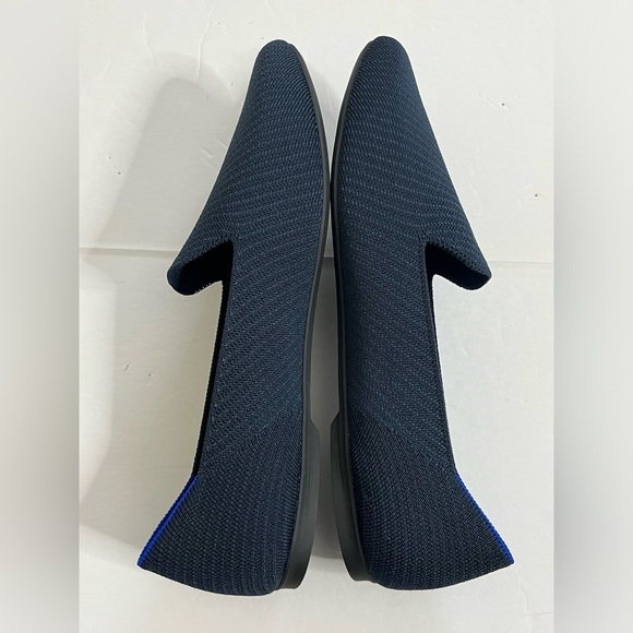 Rothy’s The Almond Loafer Navy Twill Like New Slip On Shoe Size 11.5 - Picture 5 of 7